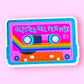 Glitter Gel Pen Songs Mix Cassette Tape Sticker