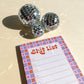 Shit List Notepad | Daisy Orange