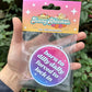 Born To Dilly Dally Forced To Lock In Air Freshener - Rose