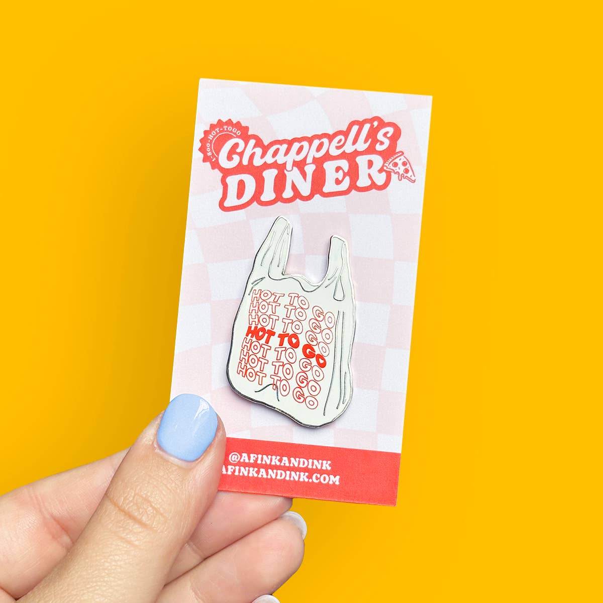 Hot To Go Enamel Pin