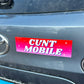 Cunt Mobile Car Magnet