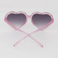 KIDS Glittered Heart Sunglasses