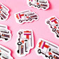 Lesbian Moving Truck Sticker