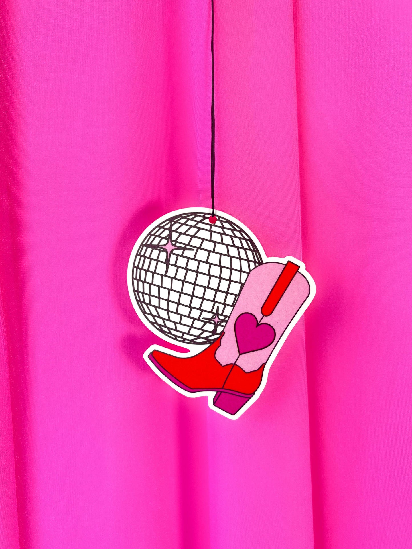 Disco Cowgirl Air Freshener