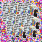 Keep Libraries Free & Gay Pride Vinyl Sticker