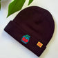 Cherry beanie black