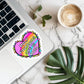 Holy F*ckballs Life is Hard Snarky Sticker