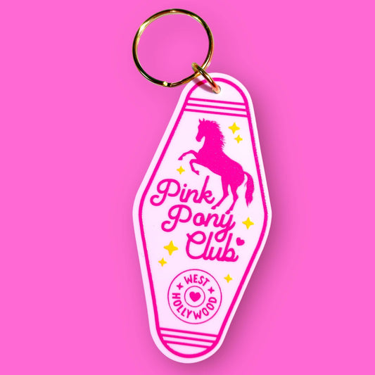 Pink Pony Club Keychain!