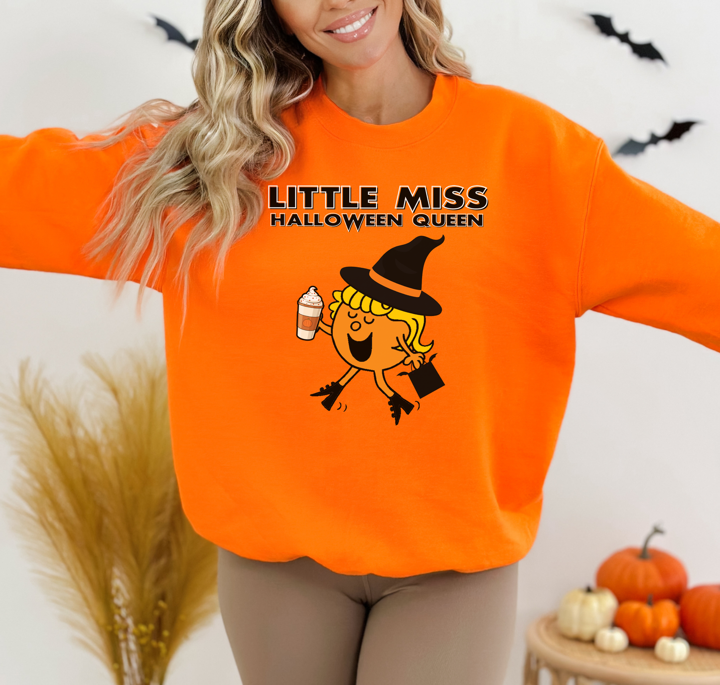 Little Miss Halloween Queen Crewneck