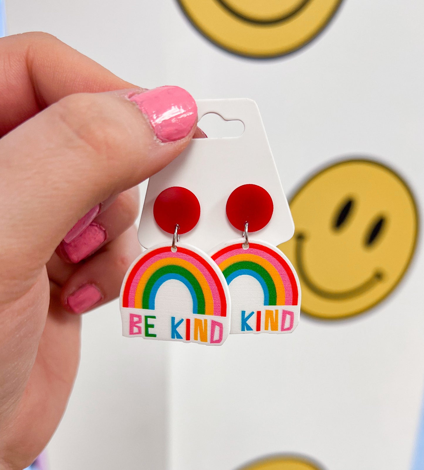 Be Kind Rainbow Earrings