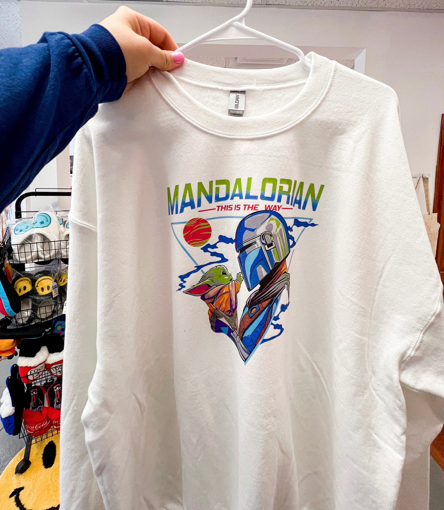 Mando and Grogu Unisex Crewneck