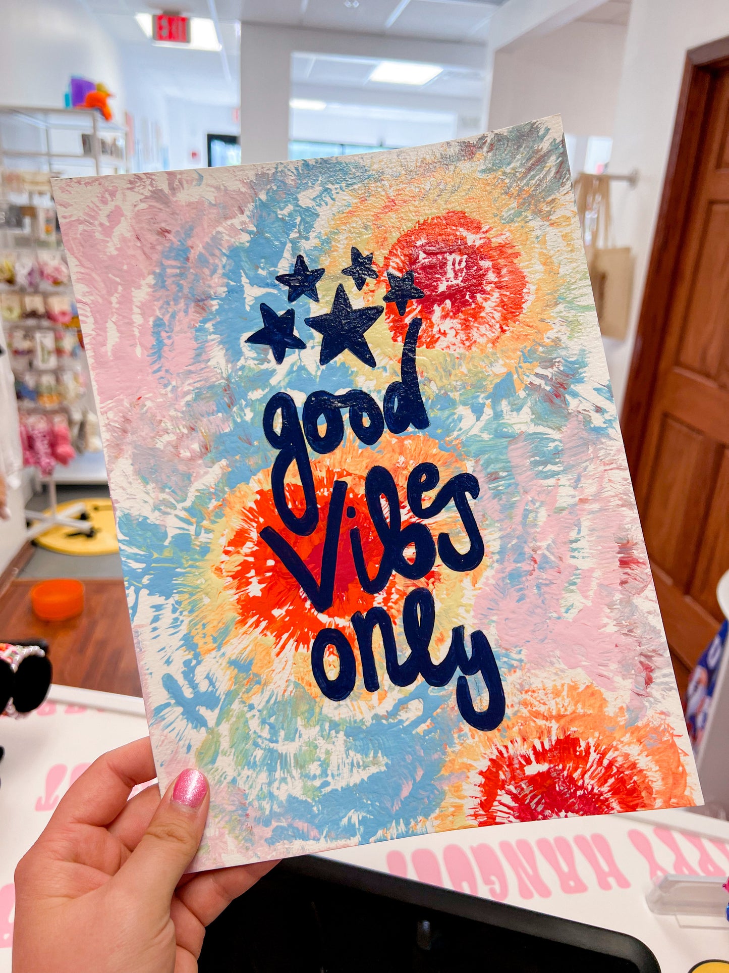 Good Vibes Only Painting