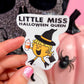 Little Miss Halloween Queen Sticker