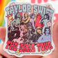 Taylor Swift The Eras Tour Collage Sticker