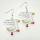 Cute Duck Earrings