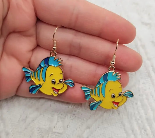 Flounder Earrings