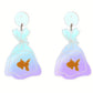 Fishy In A Bag Earrings