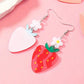 Strawberry Daisy Earrings