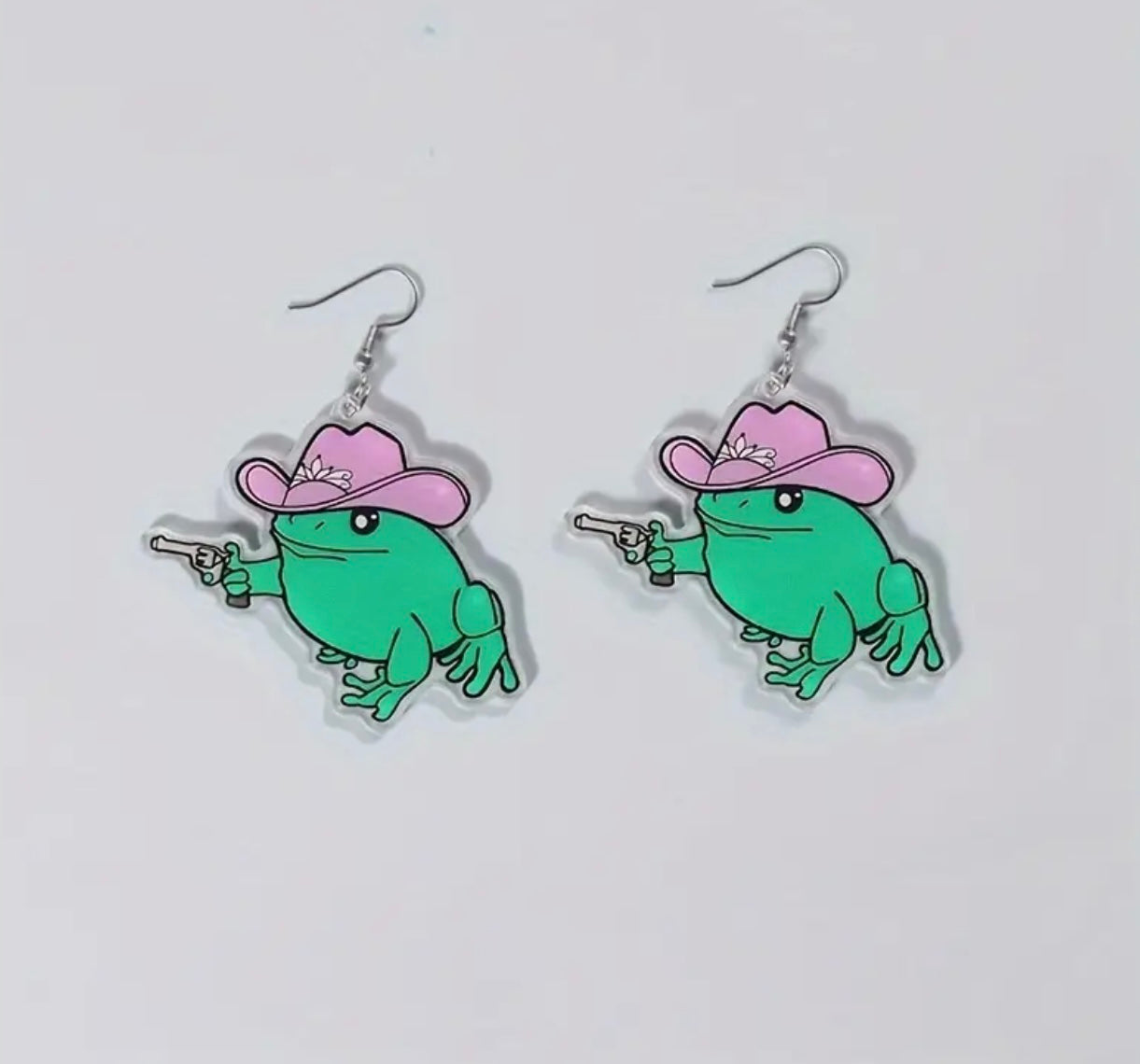 Pew Pew Froggy Earrings