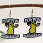 Pew Pew Duckling Earrings