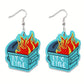 It's Fine Dumpster Fire Earrings