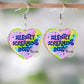 Silently Screaming Inside Earrings