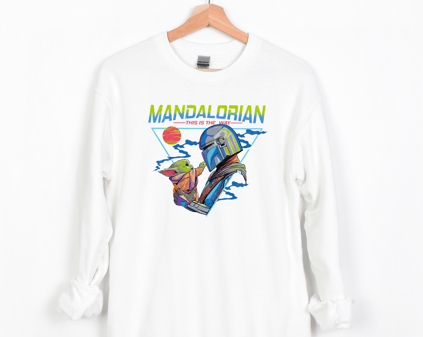 Mando and Grogu Unisex Crewneck