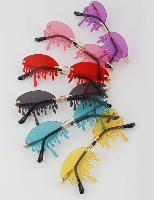 Paint Drip Glasses