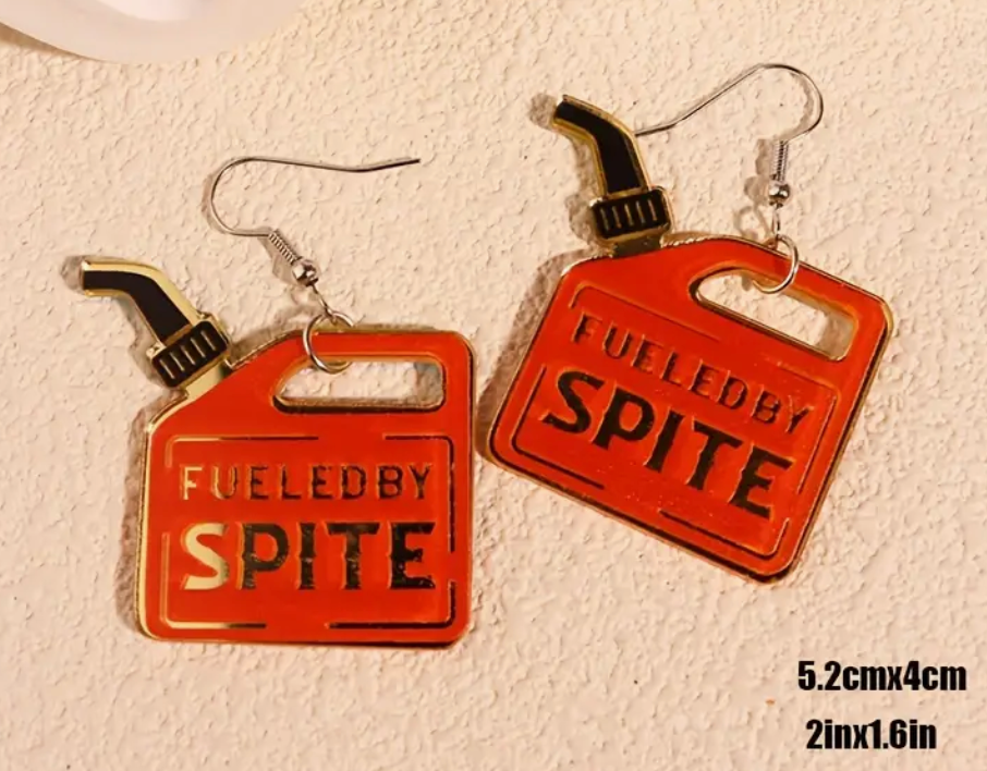 Fueled By Spite Earrings