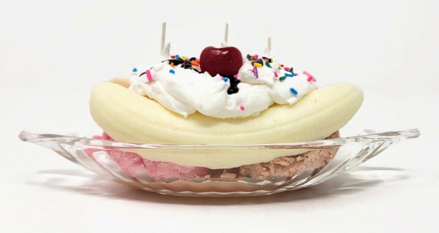 Banana Split Candle