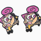 Wonda Fairly OddParents Stud Earrings