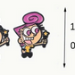 Wonda Fairly OddParents Stud Earrings