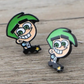 Cosmo Fairly OddParents Stud Earrings