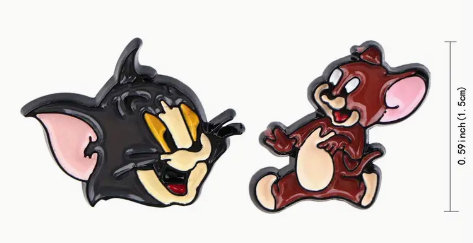 Tom And Jerry Stud Earrings