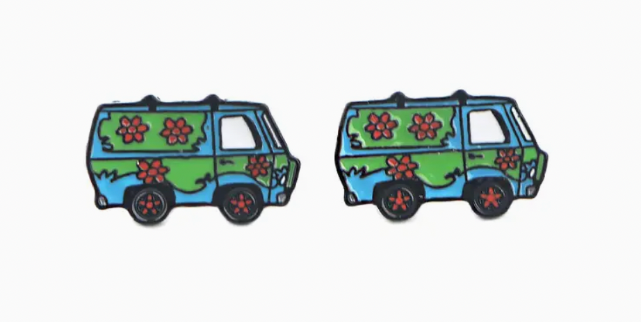 Mystery Machine Stud Earrings