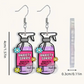 Anxiety Spray Earrings