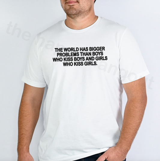 Bigger Problems Tshirt - White