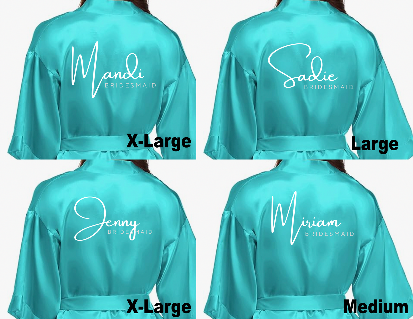 CUSTOM Wedding Robes