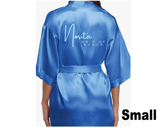 CUSTOM Wedding Robes
