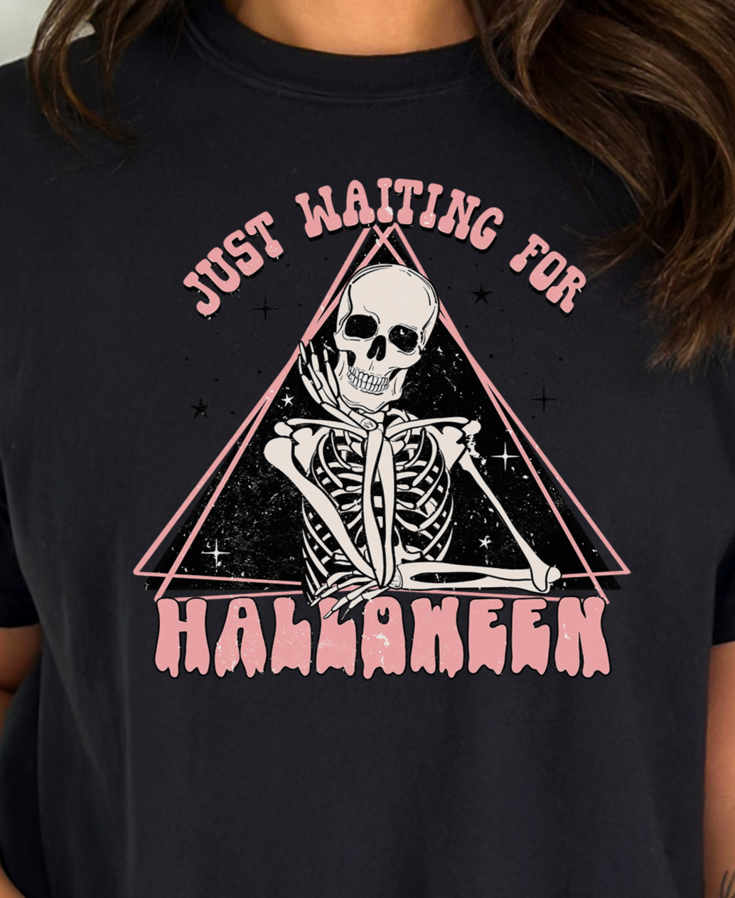 Just Waiting For Halloween Tee