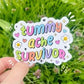 Tummy Ache Survivor Vinyl Sticker