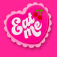 Eat Me - Pink Heart Cake Magnet