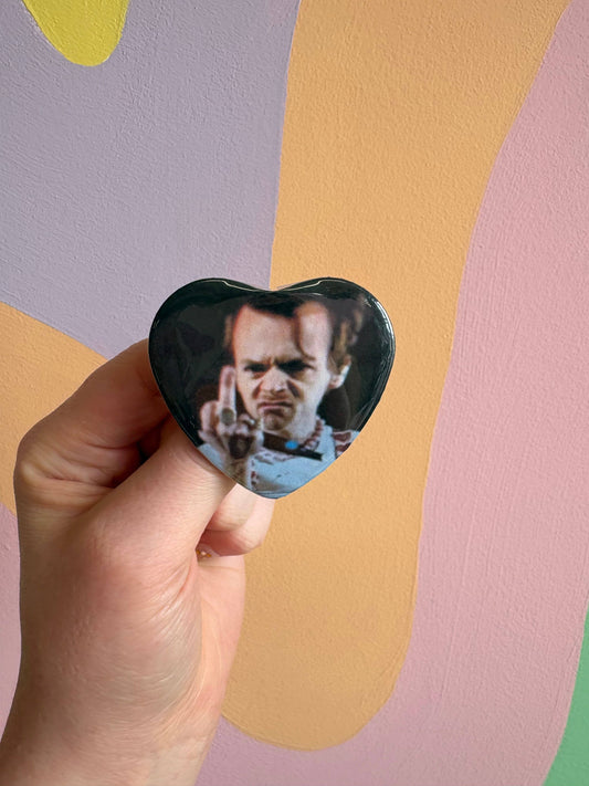Harry Styles Middle Finger Pin