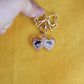 Mini Shane + Ilya Heated Rivalry Locket Bag Charm Keychain