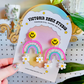 All you need is love Rainbow Earrings
