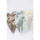 Satin Long Tail Bow Barrettes