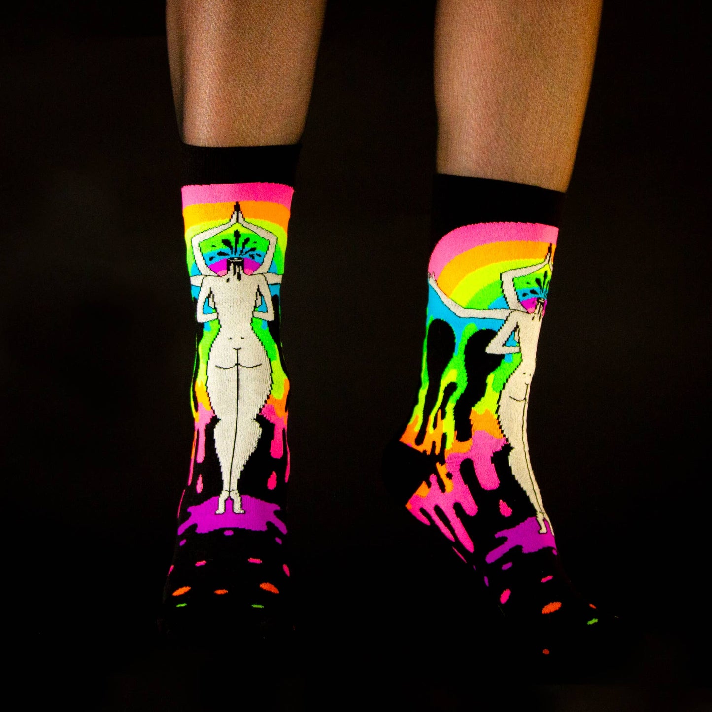 Derriere of Doom Dress Crew Socks