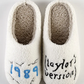 Graphic Printed Taylor's Version Knit Plush Slippers