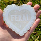 Feral Heart Suncatcher Decal