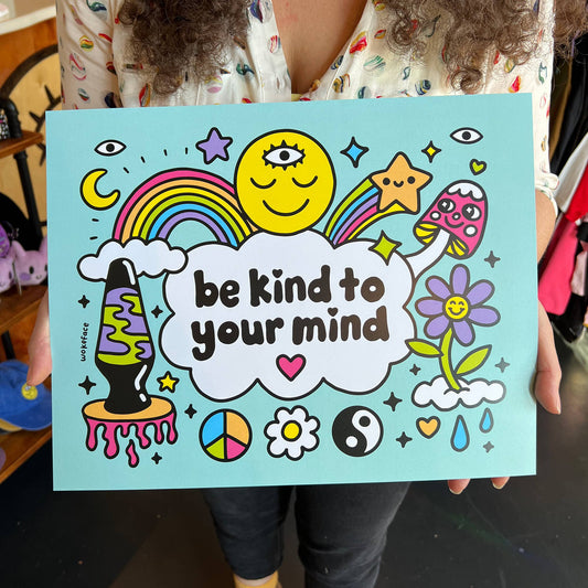 Print - Be Kind to Your Mind